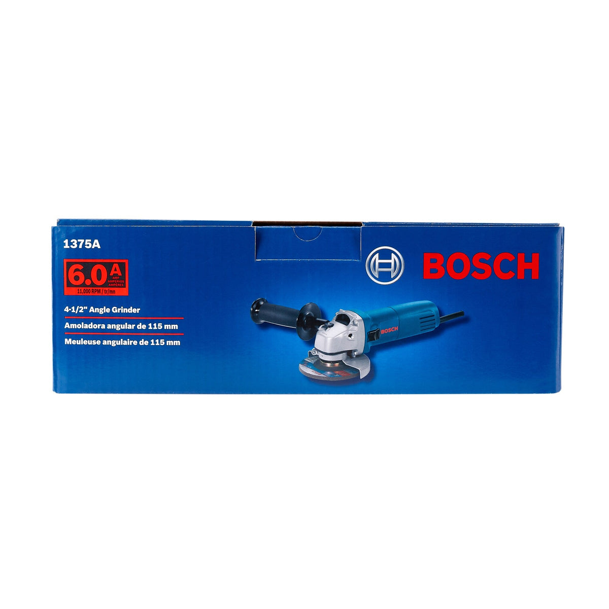 Bosch 4-1/2-in 6-Amp Sliding Switch Corded Angle Grinder, 11,000 RPM, 1375A