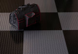 G-Floor RaceDay Diamond Tread Slate Grey 24 in. x 24 in. Peel-and-Stick Polyvinyl Tile, 40 sq. ft. per Case
