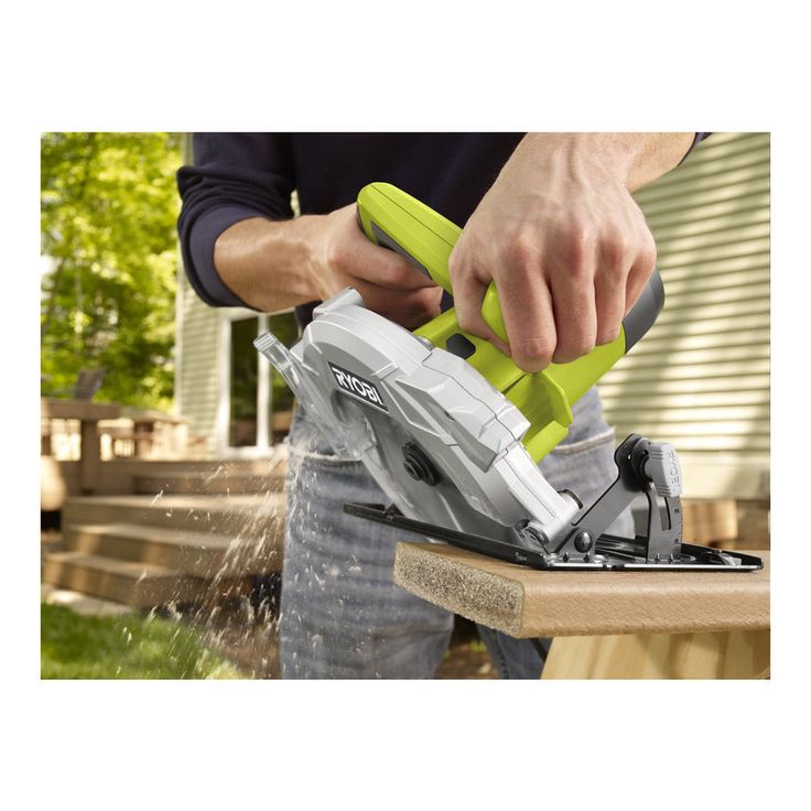 14 Amp 7-1/4 in. Circular Saw with Laser