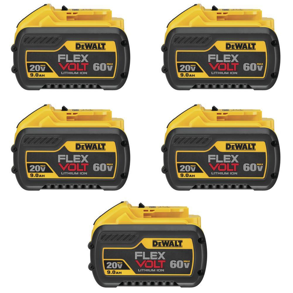 FLEXVOLT 20-Volt/60-Volt MAX Lithium-Ion 6.0Ah Battery Pack (8-Pack) - Super Arbor