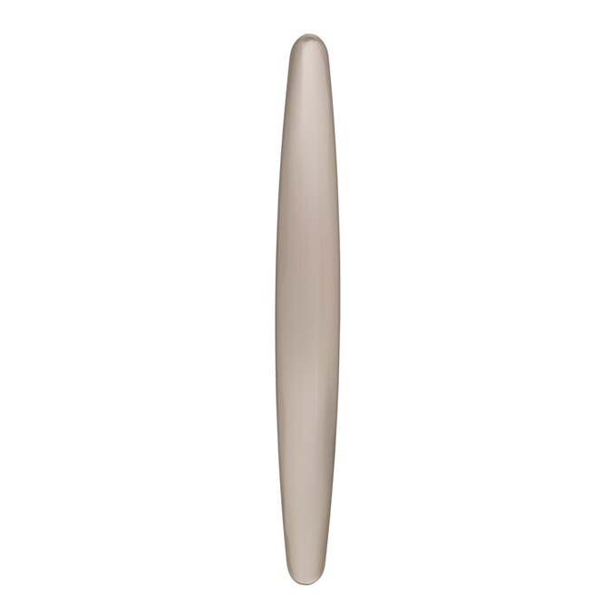Amerock Essential'Z 5-1/16-in (128mm) Center to Center Satin Nickel Arch Bar Drawer Pull