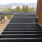 Fortress Building Products 8-ft x 11-in Black Sand Steel Beam