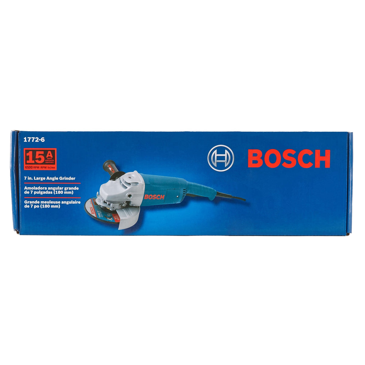 Bosch 7-in 15-Amp Trigger Switch Corded Angle Grinder