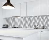 Satori Skylight 11-in x 11-in Mirrored Glass Patterned Mosaic Wall Tile (0.85-sq. ft/ Piece)