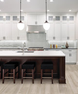 Satori Slate Gray 3-in x 12-in Glossy Ceramic Subway Wall Tile (0.24-sq. ft/ Piece)