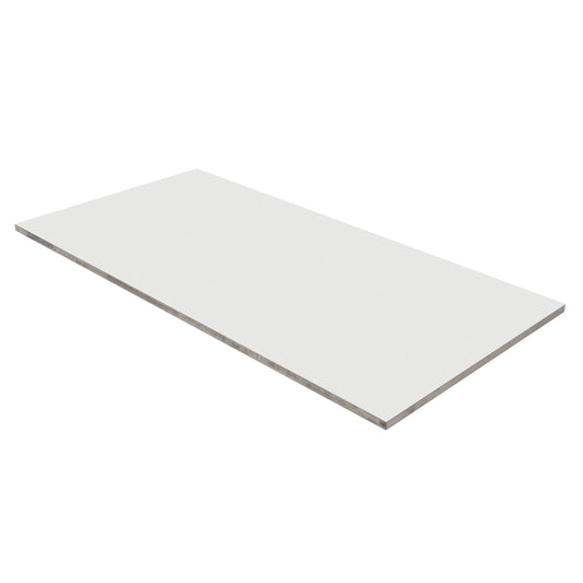 Satori Windsor White Matte Porcelain 12-in x 24-in Floor and Wall Tile, Rectified (15.44-sq ft/Carton)