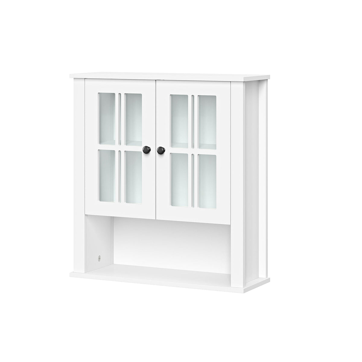 RiverRidge Danbury 22.69-in x 24.25-in x 7.75-in White Soft Close Bathroom Wall Cabinet