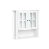RiverRidge Danbury 22.69-in x 24.25-in x 7.75-in White Soft Close Bathroom Wall Cabinet