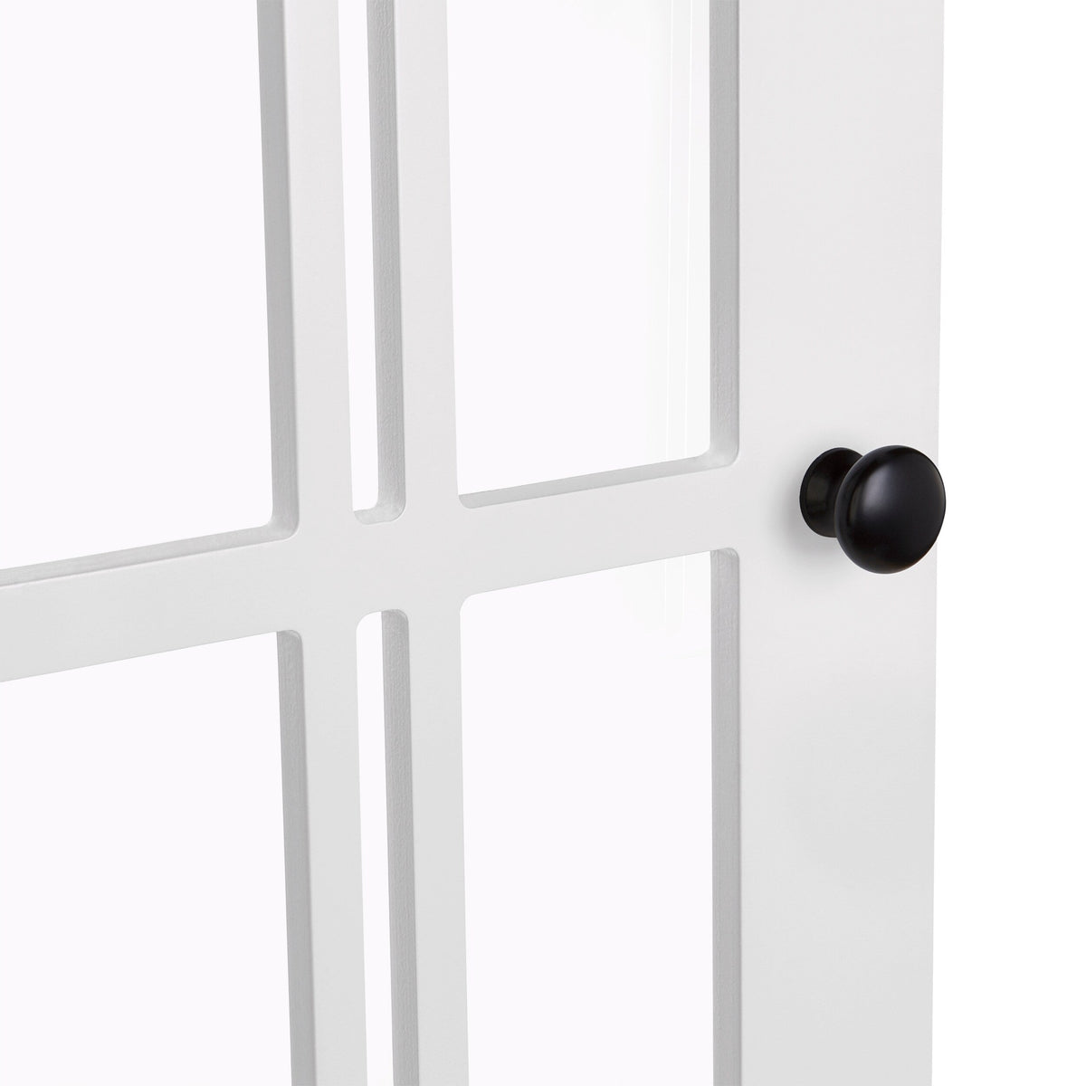 RiverRidge Danbury 25.5-in x 31.5-in x 12.75-in White Freestanding Corner Linen Cabinet