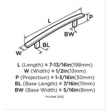 Amerock Cyprus (96mm) Center to Center Arch Handle Drawer Pull
