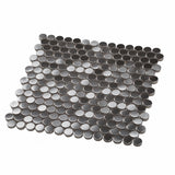 Apollo Tile Metal 11-in x 11-in Polished Metal Hexagon Floor and Wall Tile (4.75-sq. ft/ Carton)