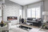 Satori Summit Ice 6-in x 18-in Natural Stone Marble-Look Wall Tile, 3.66-sq ft per Carton