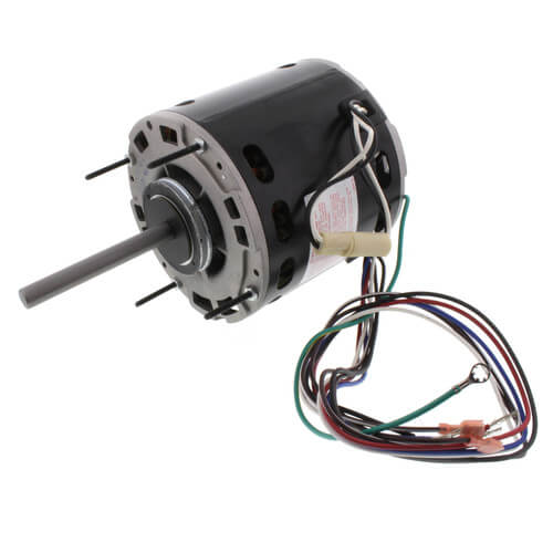 Packard 43587 blower motor - front view (Type: Permanent Split Capacitor; Voltage: 115V)