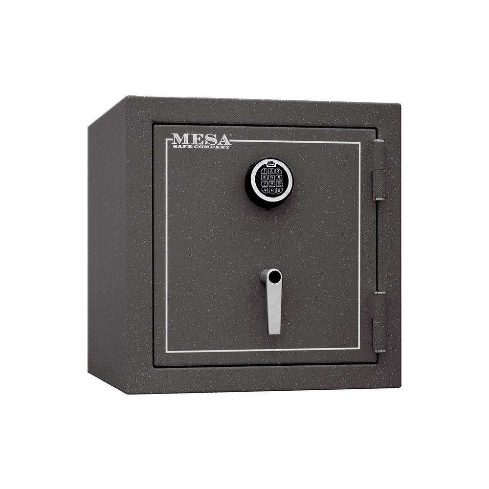 3.3 cu. ft. All Steel Burglary and Fire Safe with Electronic Lock, Hammered Grey - Super Arbor