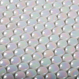 Apollo Tile White 12-in x 13-in Polished Recycled Glass Honeycomb Patterned Wall Tile (11.1-sq. ft/ Carton)