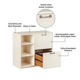 Saint Birch Salisbury Antique White 2-Drawer 31.5-in File Cabinet