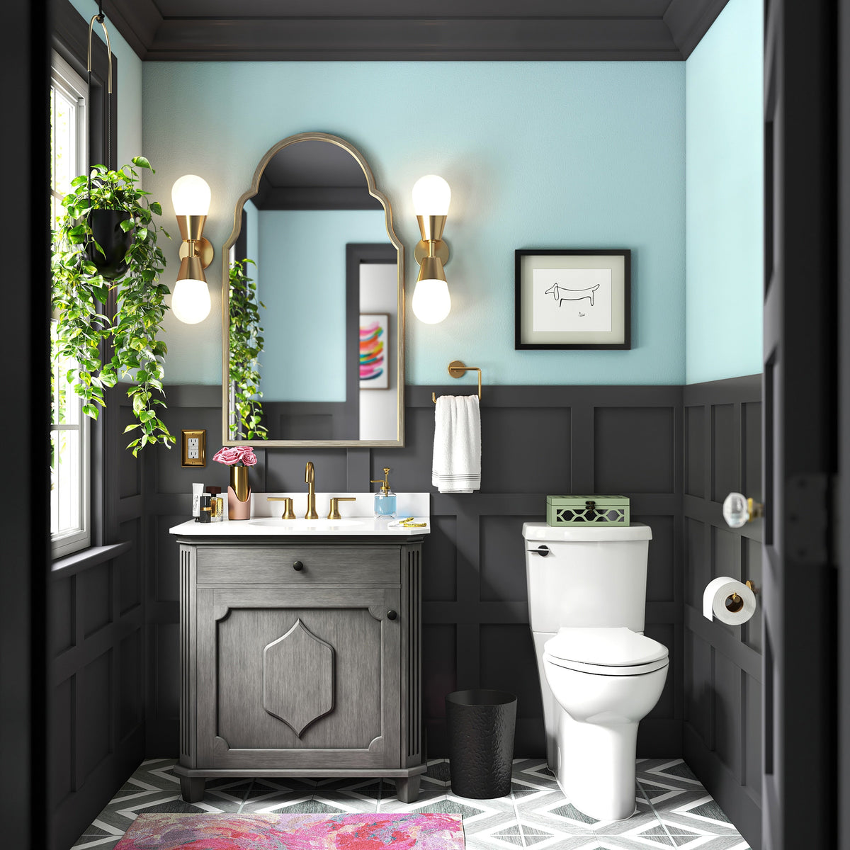 Armstrong Flooring Terraza 12-in x 12-in Harbor Gray Peel and Stick Vinyl Tile