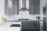 Satori Carrara Grigio 12-in x 12-in Polished Natural Stone Subway Mosaic Wall Tile (0.95-sq. ft/ Piece)