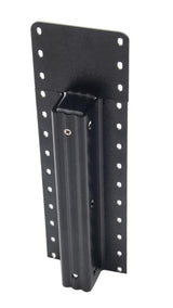 Lifetime Steel Post 7-ft H x 4-in W Black Steel Post and Rail Yard Line Fence Post