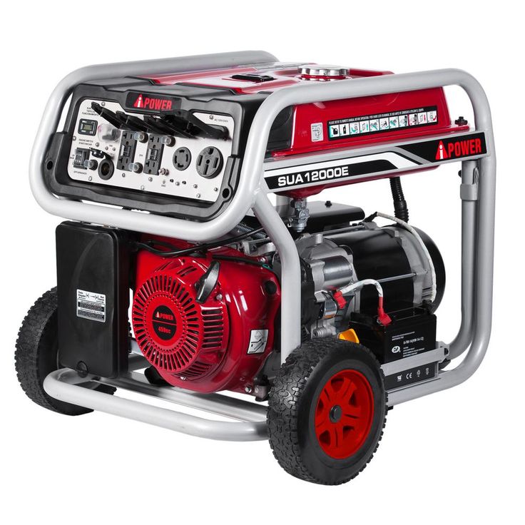 A-iPower 9000-Watt Gasoline Powered Electric Start Portable Generator