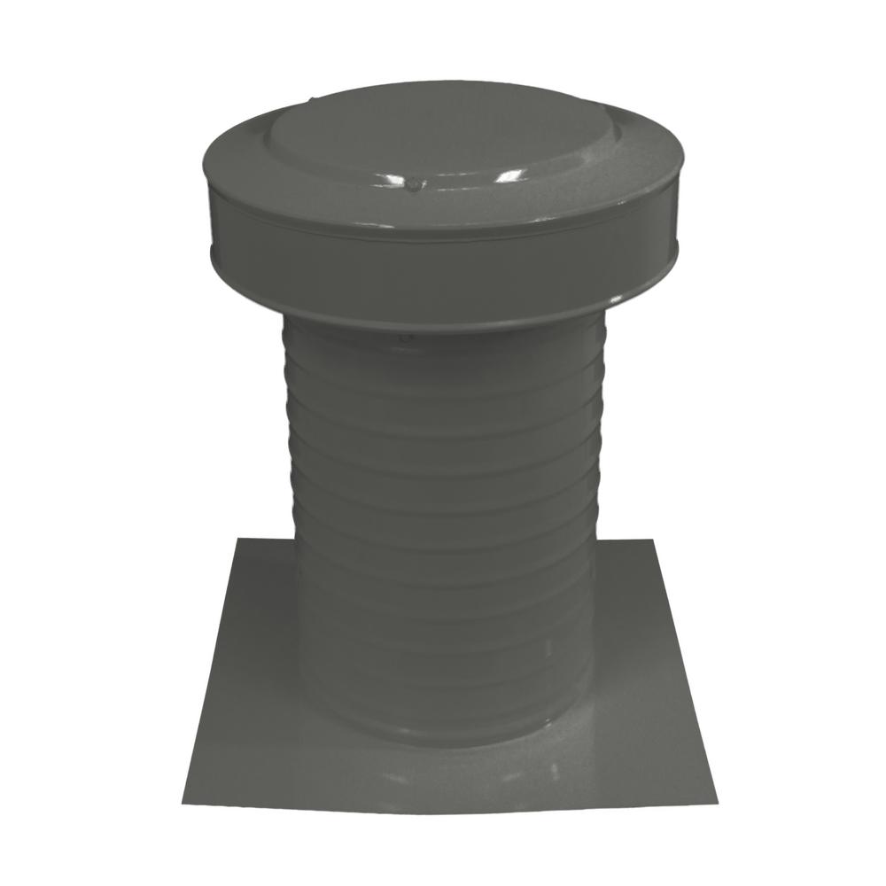 12 in. Dia Keepa Vent an Aluminum Roof Vent for Flat Roofs - Super Arbor