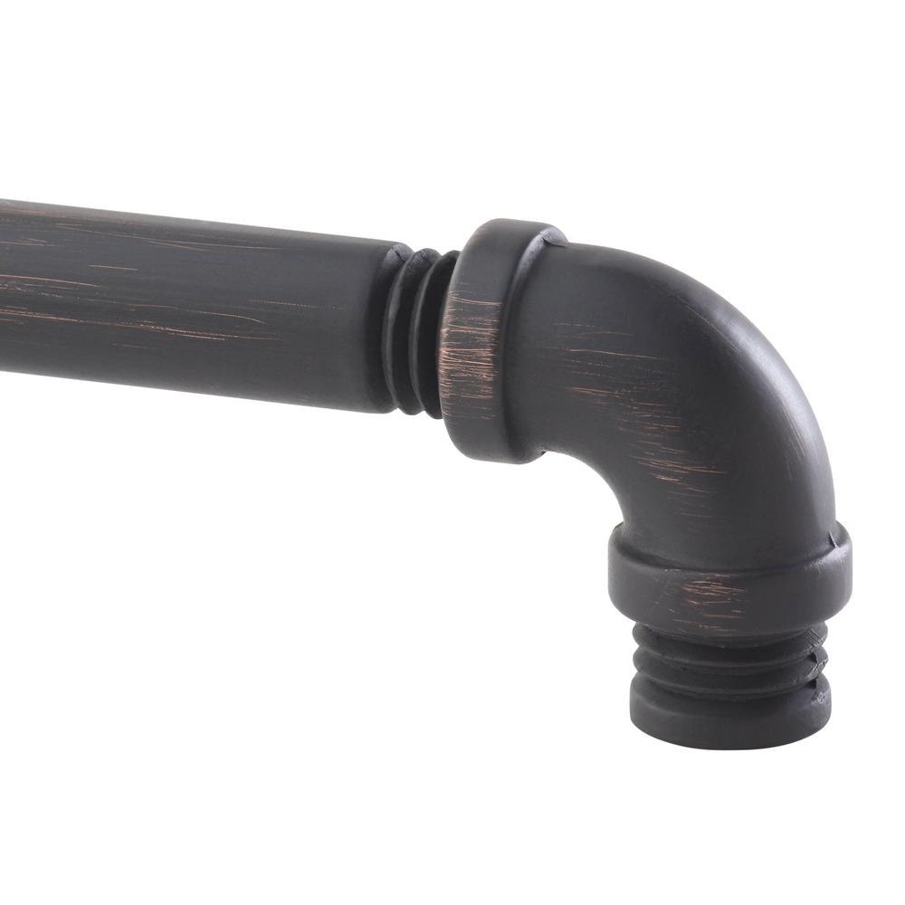 6-15/16 in. (160 mm) Pipeline Vintage Bronze Cabinet Center-to-Center Pull - Super Arbor