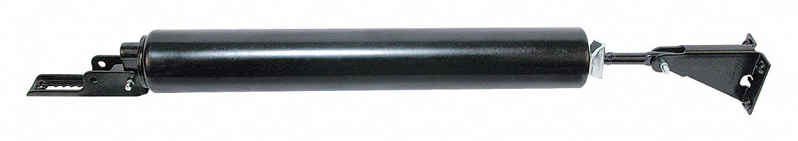 PRIME-LINE Black Top Frame Mounted Door Closer