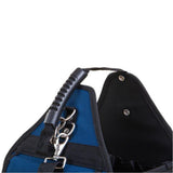 10 in. Open Electric Tool Bag in Black and Blue - Super Arbor
