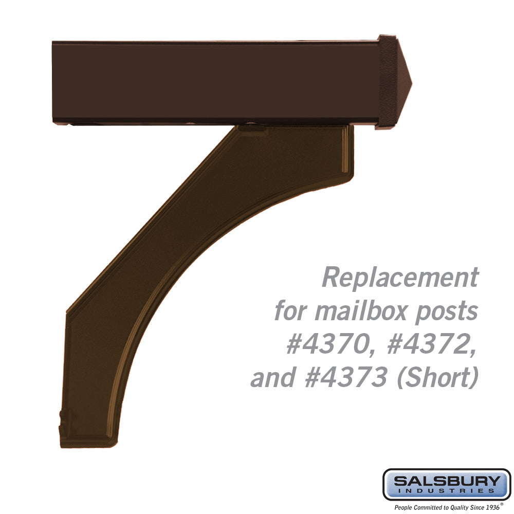 Bronze Arm Kit Replacement for Deluxe Mailbox Post