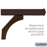 Bronze Arm Kit Replacement for Deluxe Mailbox Post - Compatible with Multiple Models
