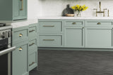Satori Nouveau Nero 7-in x 8-in Matte Porcelain Encaustic Hexagon Floor and Wall Tile (0.28-sq. ft/ Piece)