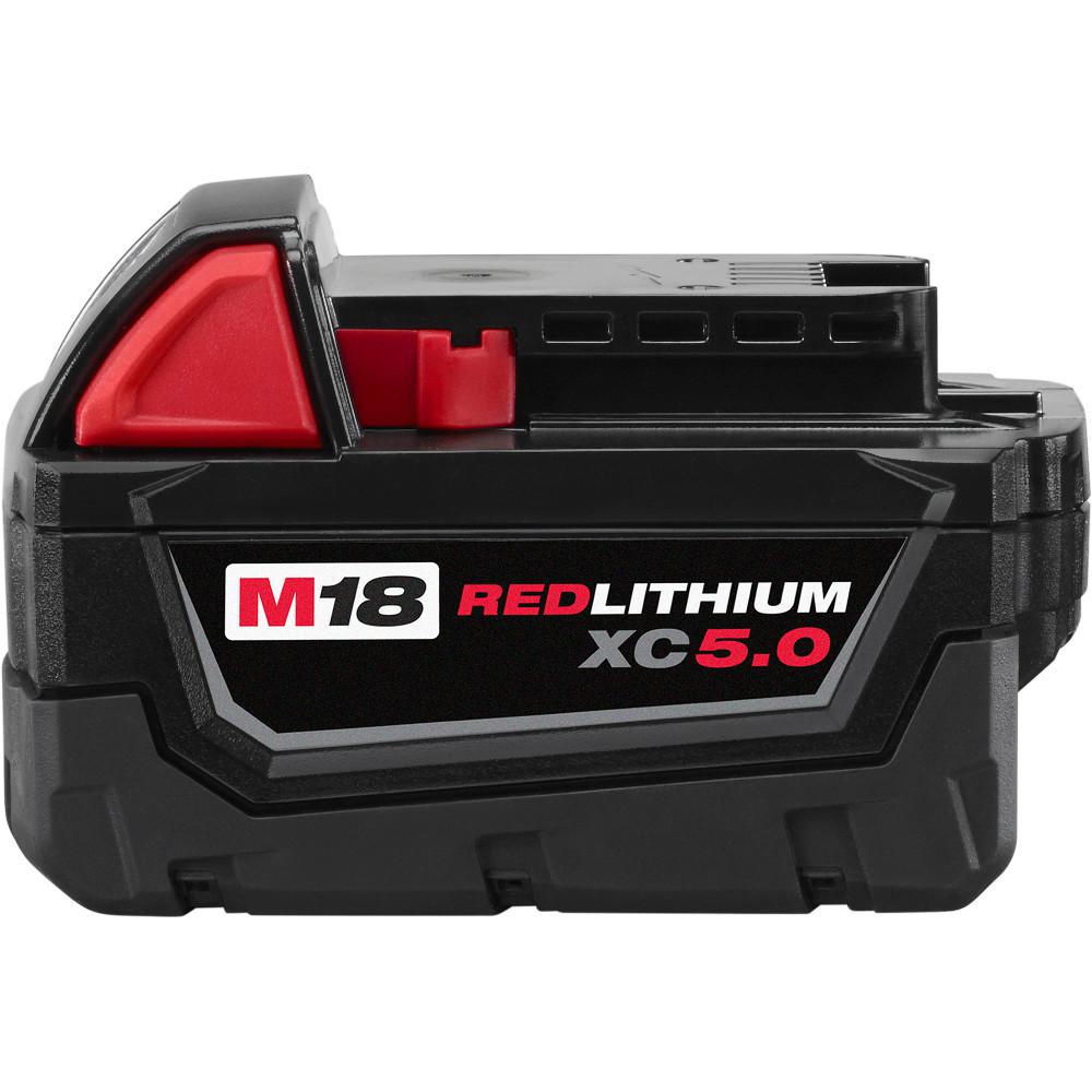 M18 FUEL ONE-KEY 18-Volt Lithium-Ion Brushless Cordless SAWZALL Reciprocating Saw Kit with Two 5.0 Ah Batteries, Case - Super Arbor