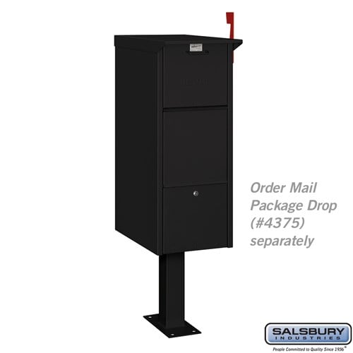 Standard Bolt Mounted Pedestal for Mail Package Drop