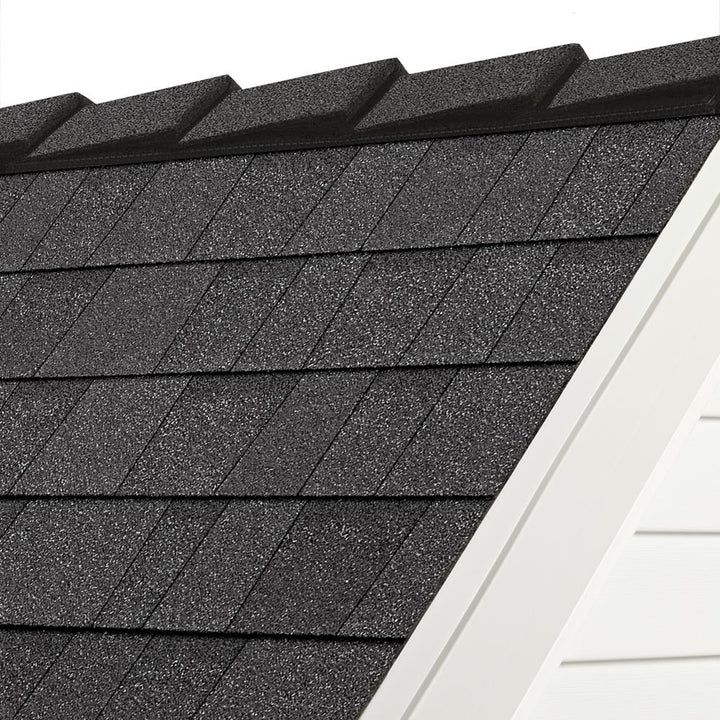 Owens Corning DecoRidge 8-Inch Hip & Ridge Roof Shingles, Night Sky/Williamsburg Gray, 20 Linear Ft per Bundle