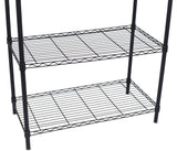 BirdRock Home 36-in W x 72-in H Steel Black Freestanding Utility Storage Cabinet