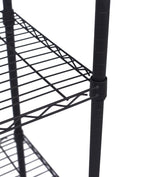 BirdRock Home 36-in W x 72-in H Steel Black Freestanding Utility Storage Cabinet
