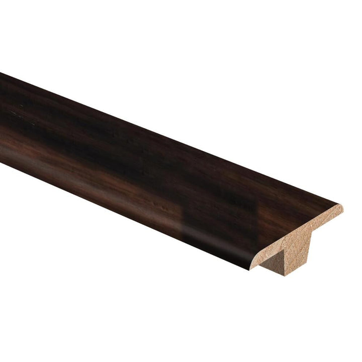 Zamma Brown Bamboo 0.375-in T x 1.75-in W x 94-in L Wood Floor T-moulding