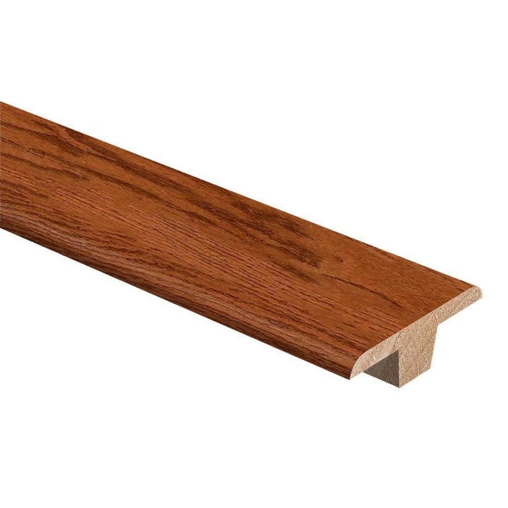Zamma Dark Butterscotch Oak 0.375-in T x 1.75-in W x 94-in L Wood Floor T-moulding