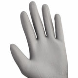 KLEENGUARD G40 Polyurethane-Coated Safety Gloves, Size M, 60-Pack