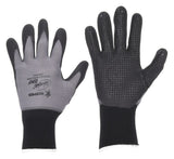 MCR SAFETY Ninja N96797 Coated Gloves - Small (7), Nitrile Palm, Double Dipped, Dotted
