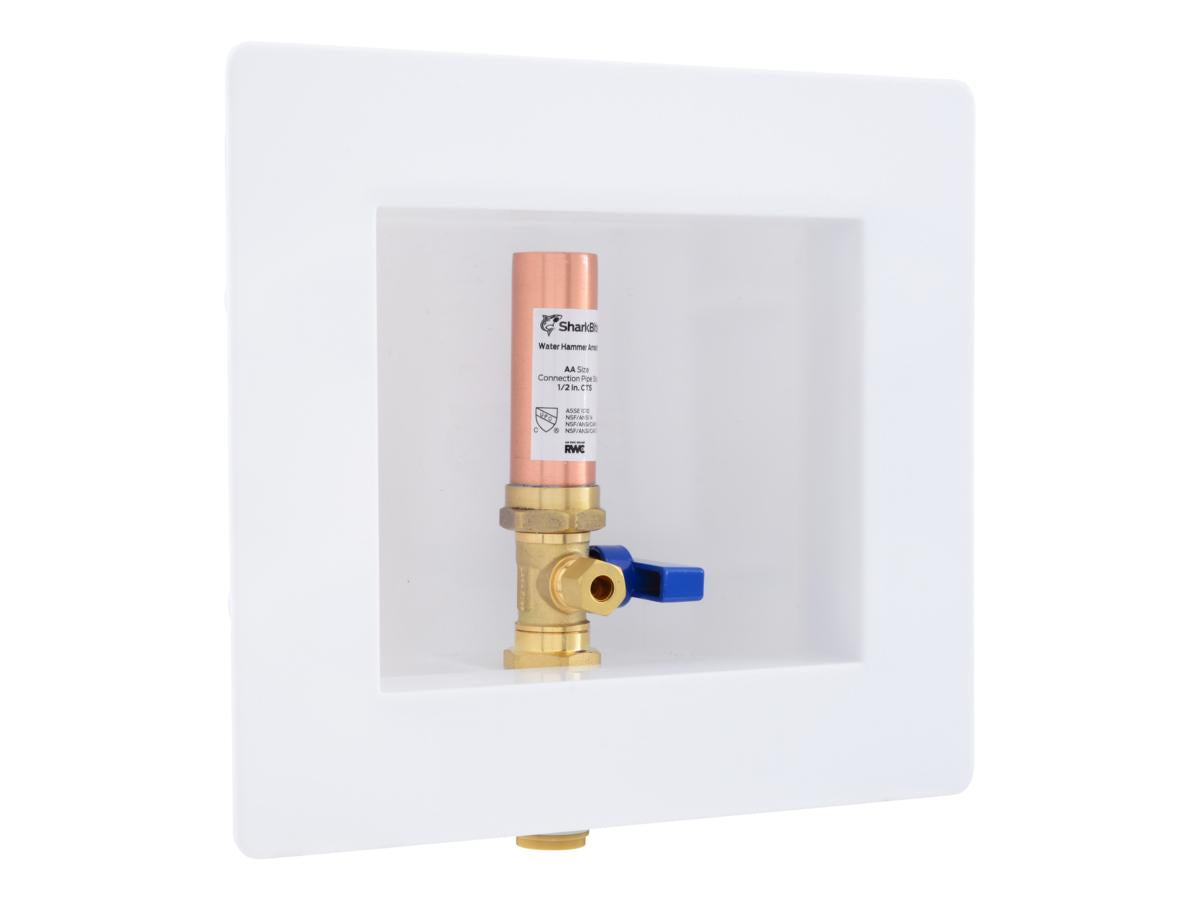 SharkBite Quarter-Turn Ball Valve Push-to-Connect Ice Maker Outlet Box