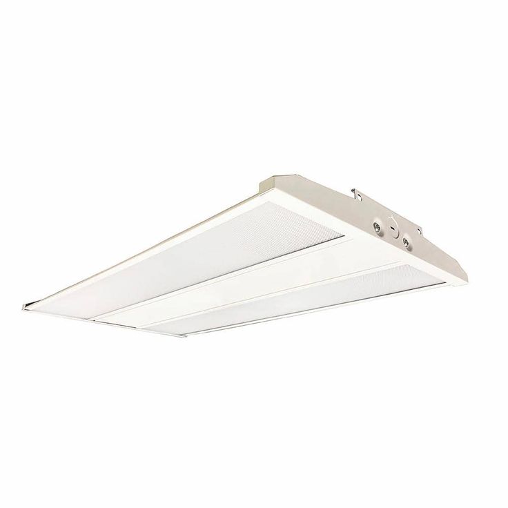 Commercial Electric 2 ft. 15,000 Lumens 130-Watt Equivalent Integrated LED White Low Profile Standard High Bay Light 120-277 Volt, 5000K