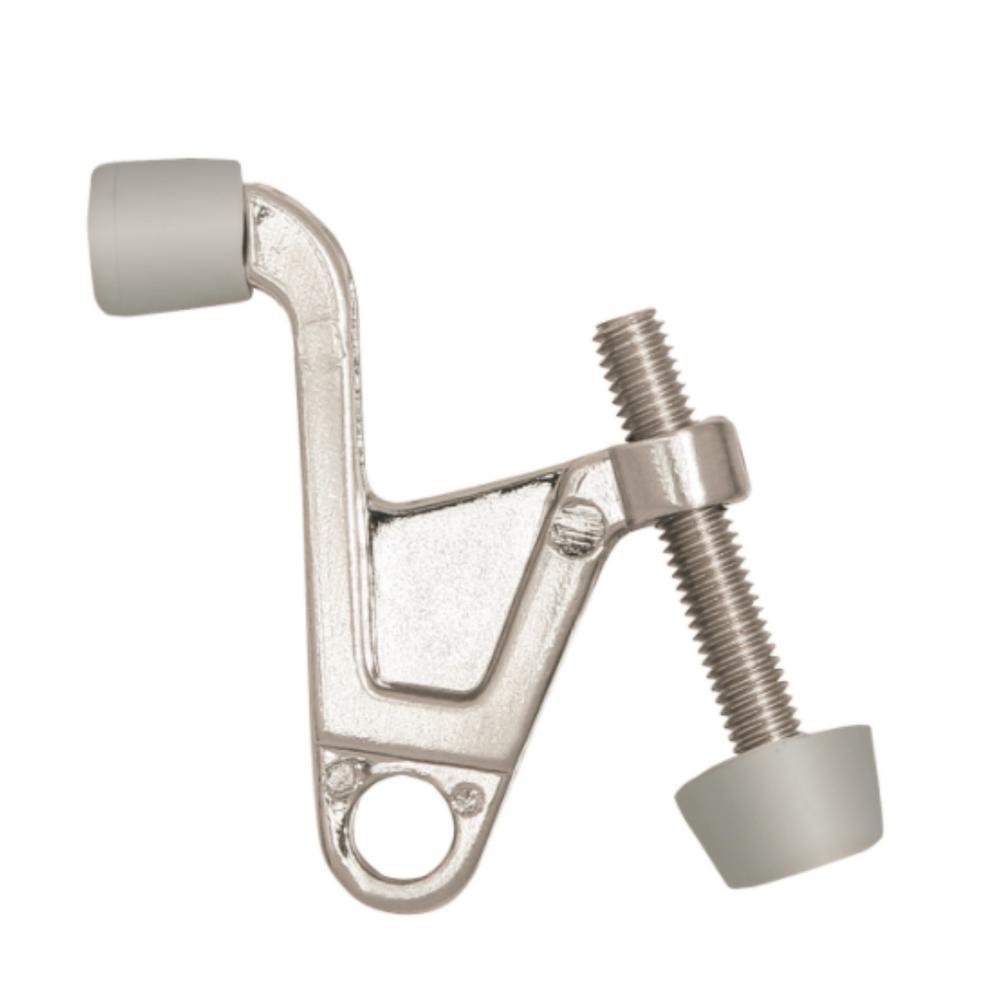 2-1/4 in. x 2-1/8 in. Satin Nickel Jumbo Hinge Pin Door Stop Value Pack (10 per Pack) - Super Arbor