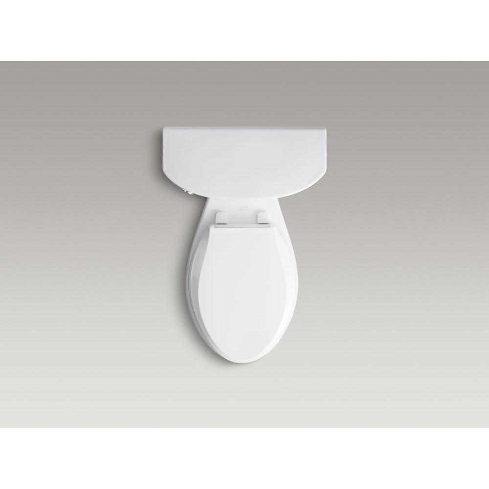 Cimarron Comfort Height 2-Piece 1.6 GPF Single Flush Elongated Toilet with AquaPiston Flushing Technology in White - Super Arbor