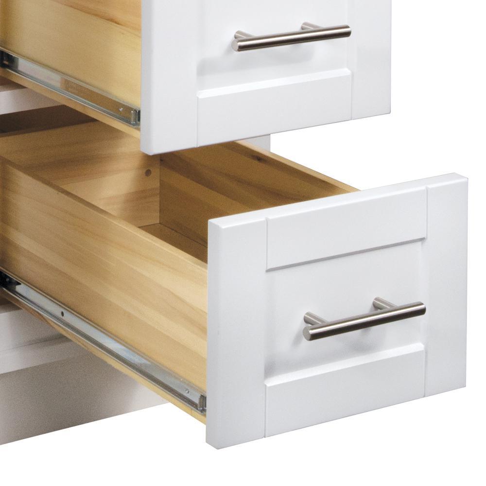 Kinghurst 48 in. W x 21 in. x 33.5 in. H D Bathroom Vanity Cabinet Only in White - Super Arbor