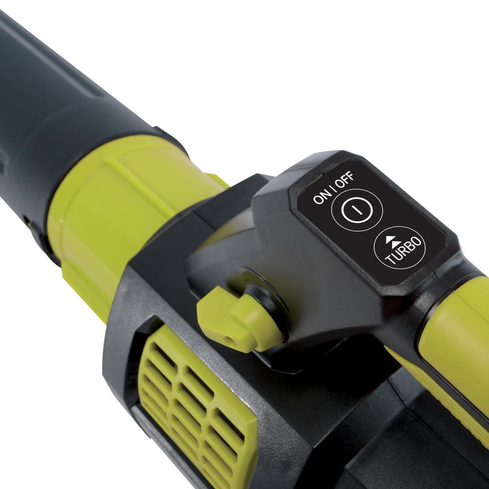 Sun Joe 140 MPH 560 CFM 48-Volt Cordless Brushless Turbine Jet Blower Kit with 2 x 2.0 Ah Batteries and Dual Charger - Super Arbor