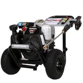 SIMPSON MegaShot 3200 PSI 2.5-Gallon-GPM Cold Water Gas Pressure Washer with Honda Engine