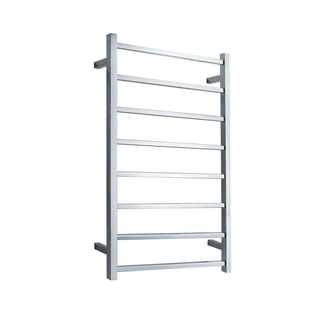 Bell 8-Bar Stainless Steel Wall Mounted Towel Warmer in Oil Rubbed Bronze - Super Arbor