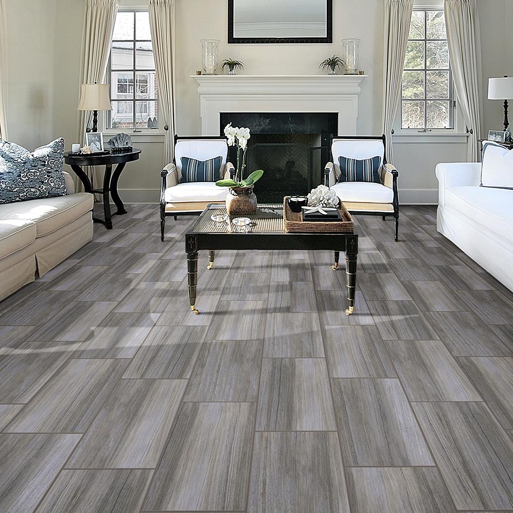 Congoleum DuraStone Energy Spark Vinyl Tile Sample – 12 x 8 in, 4‑mil Wear Layer