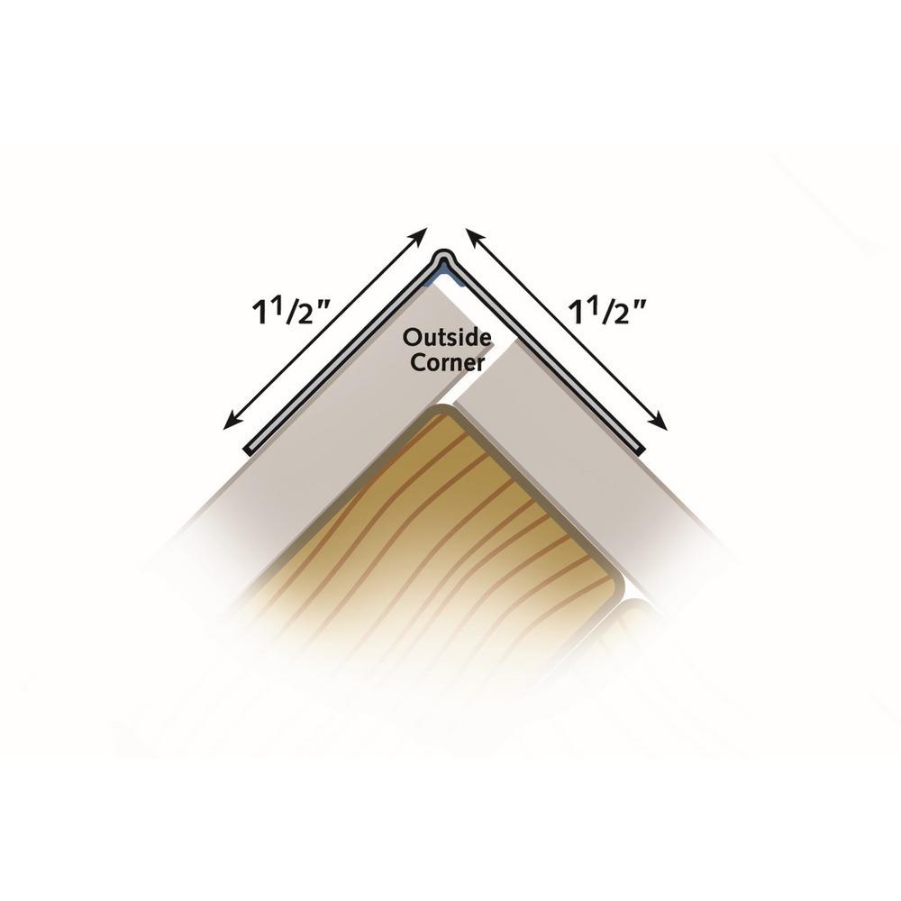 8 ft. Vinyl Composite Big Stick Corner Bead - Super Arbor